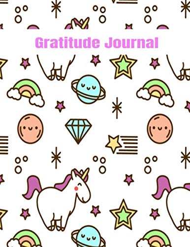 Stock image for Gratitude Journal: Unicorn Thankful Thoughts, Daily Journal for kids, teens, tweens, Today I am Thankful for.My Happiest Moment., I Draw my happiest Moment.,My Mood.110 page 8.5x11 for sale by Revaluation Books