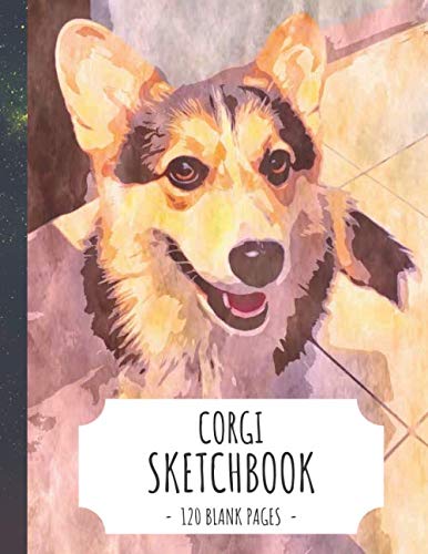 Beispielbild fr Corgi Sketchbook: Blank drawing book ideal Christmas gift for corgi lovers, dog lovers and artists, perfetc size (8.5" x 11") for sketching, drawing, . painting with pencil, pen, paint, watercolor. zum Verkauf von Revaluation Books