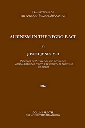 Stock image for Albinism in the negro for sale by Revaluation Books