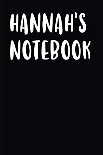 Beispielbild fr Hannah's Notebook: A First Name Birthday Journal zum Verkauf von Revaluation Books