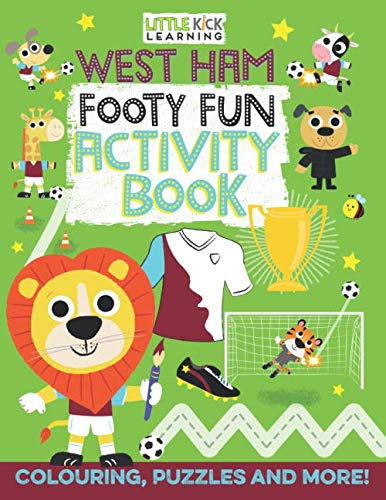 Imagen de archivo de West Ham Footy Fun Activity Book: For 3-7 year olds (Children's Football Activity Book) a la venta por WorldofBooks