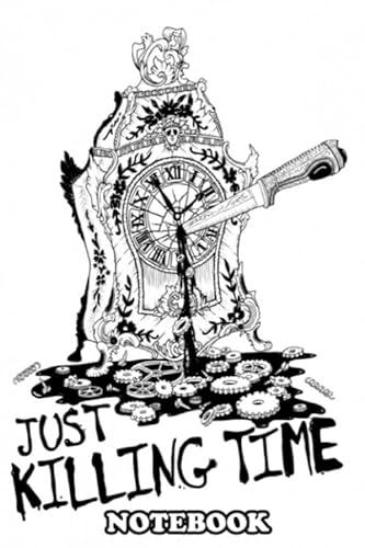 Beispielbild fr Notebook: Illustration Of An Intricate Mantel Clock Being Stabbed , Journal for Writing, College Ruled Size 6" x 9", 110 Pages zum Verkauf von Revaluation Books