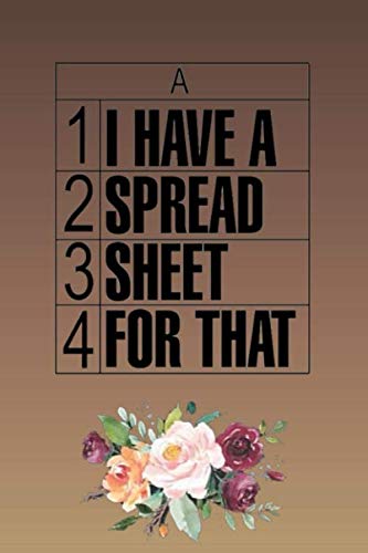 Stock image for spreadsheet: Notebook Gag Gift /Funny Office Notebook: Spreadsheet for sale by Revaluation Books