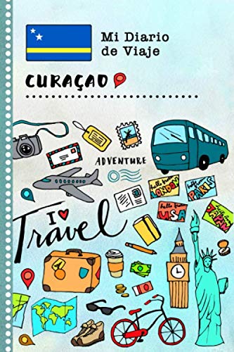 Stock image for Curacao Diario de Viaje: Libro de Registro de Viajes Guiado Infantil - Cuaderno de Recuerdos de Actividades en Vacaciones para Escribir, Dibujar, Afirmaciones de Gratitud para Nios y Nias for sale by Revaluation Books