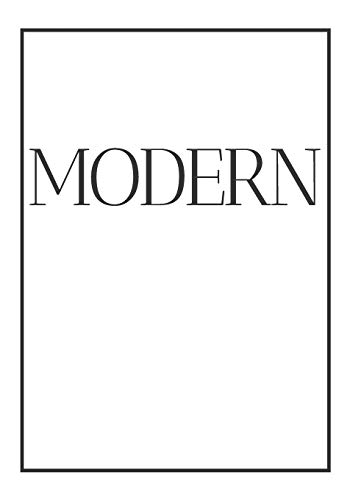 Stock image for Modern: A decorative book for coffee tables, bookshelves and end tables: Stack style decor books to add home decor to bedrooms, lounges and more: . book: Ideal for your own home or as a gift. for sale by Lucky's Textbooks