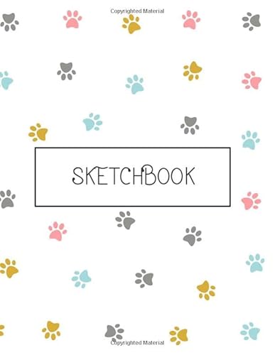 Beispielbild fr Sketchbook: Cute cats kawaii kitten cover (8.5 x 11) inches 109 pages, Blank Unlined Paper for Sketching, Drawing , painting , watercolor, pencil . (Cute cats on white sketchbook) (Volume 7) zum Verkauf von Revaluation Books