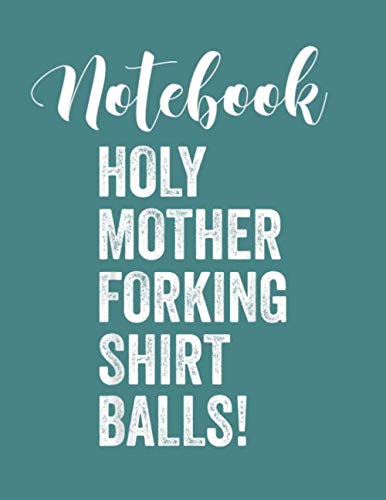 Stock image for Dotted Graph Notebook: Holy Mother Forking Balls Blank Dotted Graph Notebook Large Size for Girls with 110 Pages of 8.5"x11" Blank Paper for Bride . or Learning to Draw Sketch Books For Kids for sale by Revaluation Books