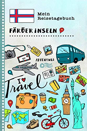 Stock image for Frer Inseln Reisetagebuch: Kinder Reise Aktivittsbuch zum Ausfllen, Eintragen, Malen, Einkleben A5 - Ferien unterwegs Tagebuch zum Selberschreiben - Urlaubstagebuch Journal fr Mdchen, Jungen for sale by Revaluation Books