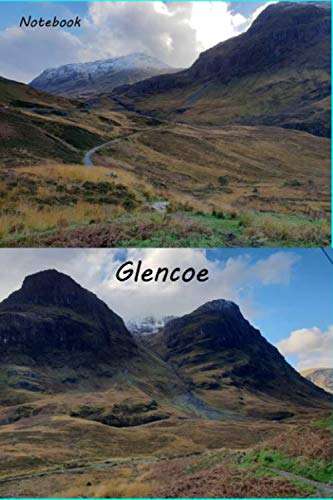 Stock image for Notebook: Glencoe: 116 pages lined paper| Scottish Highlands notebook | diary | recipe book (German Edition)
