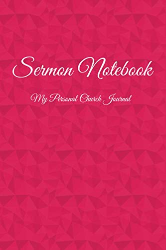 Stock image for Sermon Notebook: Personal Church Journal For Women for sale by Revaluation Books