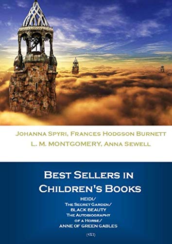 Stock image for Best Sellers in Children's Books: Heidi/ The Secret Garden/ Black Beauty The Autobiography Of a Horse/ Anne of Green Gables (4x1) for sale by Revaluation Books