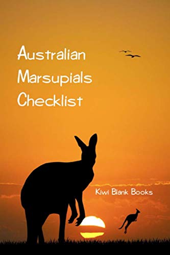 Stock image for Australian Marsupials Checklist for sale by Wonder Book