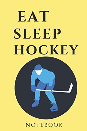 Stock image for Man hockey notebook:Eat Sleep hockey Journal for hockey lovers: eat sleep hockey notebook for Boys 110 Pages ( 6 x 9 inches ) for sale by Revaluation Books