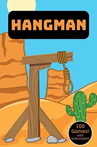 Stock image for Hangman: A Classic Word Game Activity Book Wild West Edition - For Kids and Adults - Novelty Themed Gifts - Travel Size for sale by THE SAINT BOOKSTORE