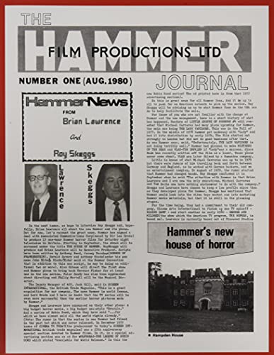 Imagen de archivo de The Hammer Film Productions Ltd. Journal: Little Shoppe of Horrors 5 a la venta por Revaluation Books