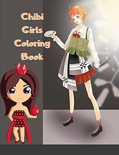 Chibi Girls Cute Coloring Book for Kids: Kawaii Girls Coloring Book for  Kids (Paperback)