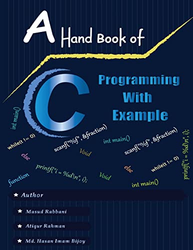 Imagen de archivo de A Handbook of C Programming with Example a la venta por Lucky's Textbooks