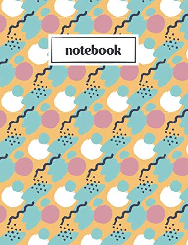 Stock image for Notebook: Lined Notebook Journal - Patterns - 100 Pages - Large (7.44 x 9.69 inches) for sale by Revaluation Books