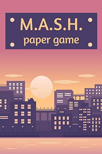 Stock image for M.A.S.H. Paper Game: A Classic Mash Game Activity Book With Boxes - For Kids and Adults - Novelty Themed Gifts - Travel Size for sale by THE SAINT BOOKSTORE