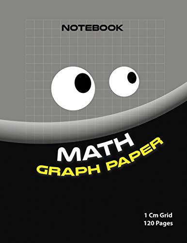 Imagen de archivo de Math graph paper ( Black edition ): 1cm Grid maths book ( Color : black 120 pages ) (French Edition) a la venta por Lucky's Textbooks