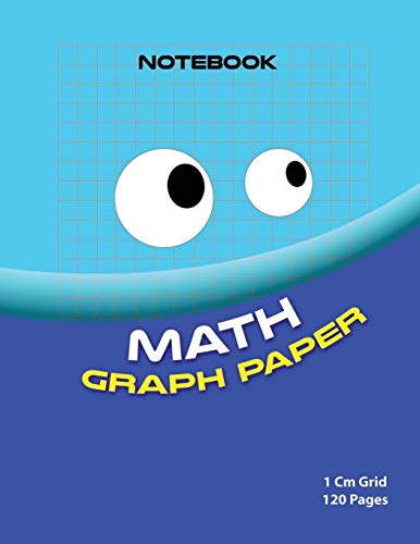 Imagen de archivo de Math graph paper ( bleu edition ): 1cm Grid maths book ( Color: bleu 120 pages ) a la venta por THE SAINT BOOKSTORE