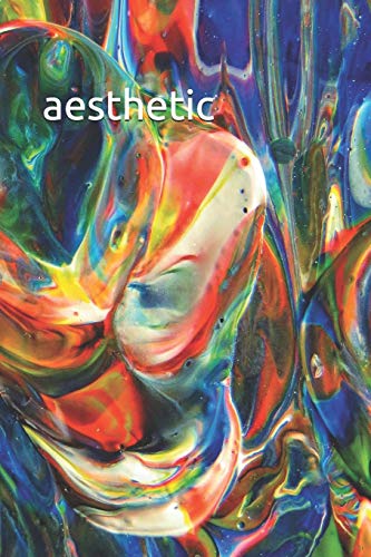Stock image for aesthetic: aesthetic Notebook, Art Notebook, Journal, Diary (110 Pages, Blank, 6 x 9) for sale by Revaluation Books