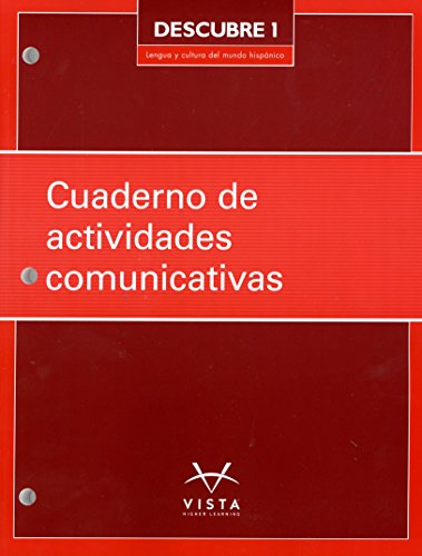Stock image for Descubre 2017 L1 Cuaderno de actividades comunicativas for sale by ZBK Books