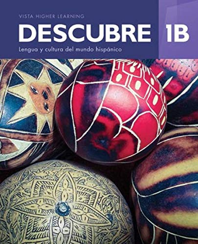 Stock image for Descubre, 3rd Edition, Level 1B, Student Textbook plus Supersite Plus (eBook) + eCuaderno Code for sale by Textbooks_Source