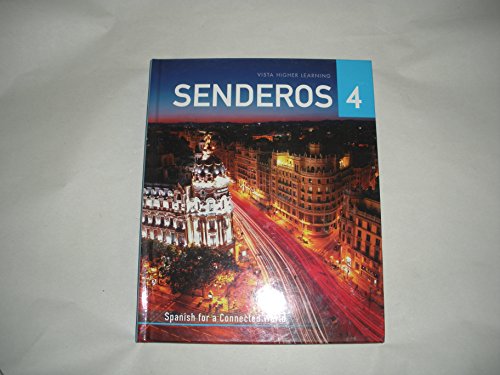 Stock image for Senderos 4 Spanish for a Connected World for sale by Walker Bookstore (Mark My Words LLC)