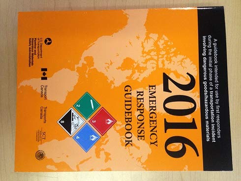 Beispielbild fr 2016 Emergency Response Guidebook (ERG) Pocket Size zum Verkauf von HPB-Emerald