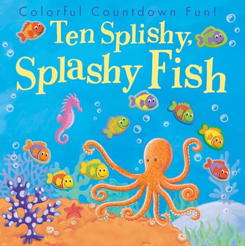 Stock image for Ten Splishy, Splashy Fish for sale by HPB Inc.