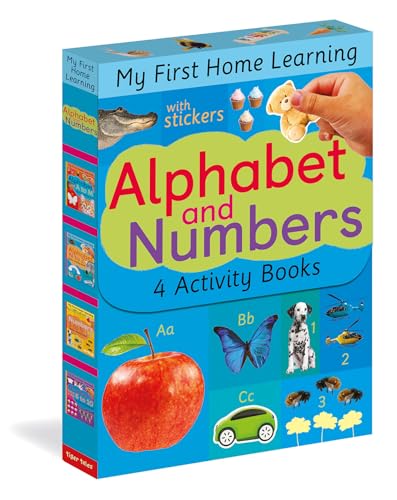 

Alphabet and Numbers: Alphabet A to M; Alphabet N to Z; Numbers 1 to 5; Numbers 6 to 10 (My First Home Learning)