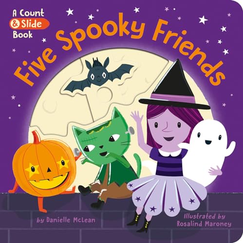 Beispielbild fr Five Spooky Friends: A Count & Slide Book zum Verkauf von Gulf Coast Books