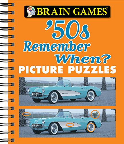 Stock image for Brain Games - Picture Puzzles: '50s Remember When? for sale by SecondSale