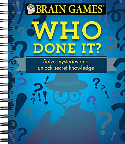 Imagen de archivo de Brain Games Who Done It? a la venta por SecondSale