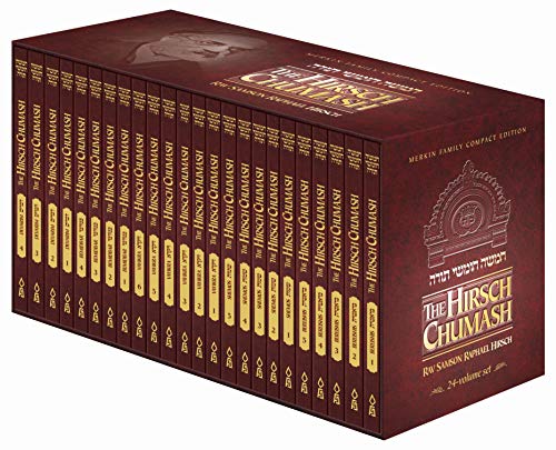 Stock image for Hirsch Chumash, Compact Edition, 24 Volumes for sale by GF Books, Inc.