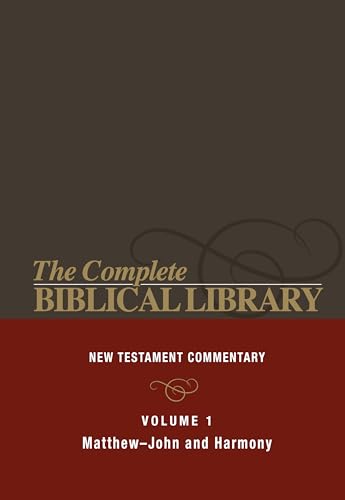 Imagen de archivo de The Complete Biblical Library: New Testament Commentary: Matthew-John, and Harmony: Vol 1 a la venta por Revaluation Books