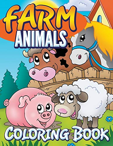 Beispielbild fr Farm Animals Coloring Book: Coloring Book For Kids zum Verkauf von Book Deals