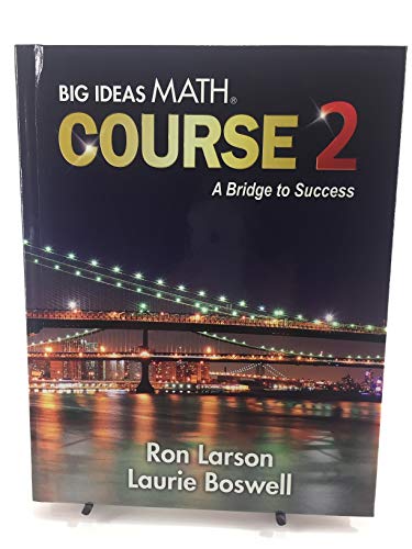 Stock image for Big Ideas Math Course 2 A Bridge to Success for sale by HPB-Red