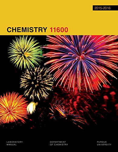 Beispielbild fr Chemistry 11600 Laboratory Manual zum Verkauf von Better World Books
