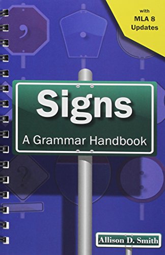Stock image for Signs: A Grammar Handbook for sale by Better World Books