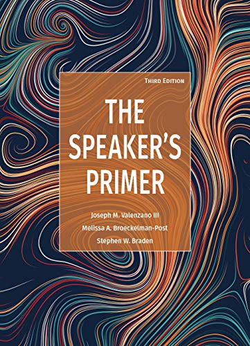 Stock image for The Speaker's Primer for sale by BooksRun