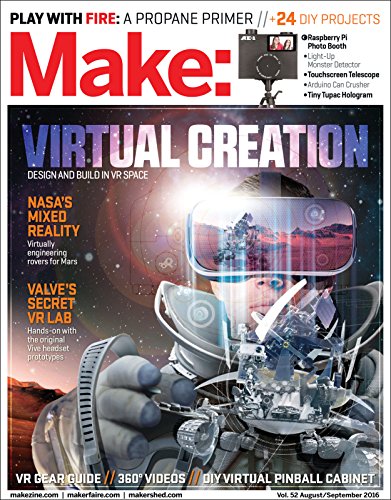 Stock image for Make: Volume 52: Virtual Creation - Design and Build in VR Space for sale by Hippo Books