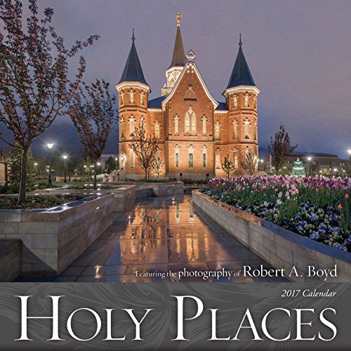 9781680479997: Holy Places 2017 Calendar (6" x 6")