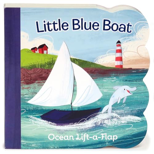 Beispielbild fr Little Blue Boat Chunky Lift-a-Flap Board Book (Babies Love) (Ocean Lift-a-Flap) zum Verkauf von Reliant Bookstore