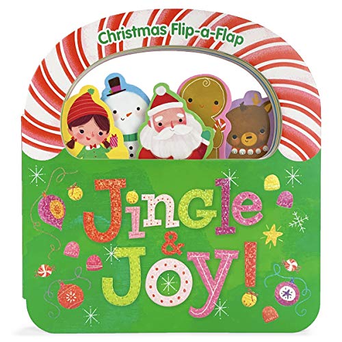 Stock image for Jingle & Joy: Christmas Lift-a-Flap Board Book (Flip-a-Flap) for sale by Orion Tech