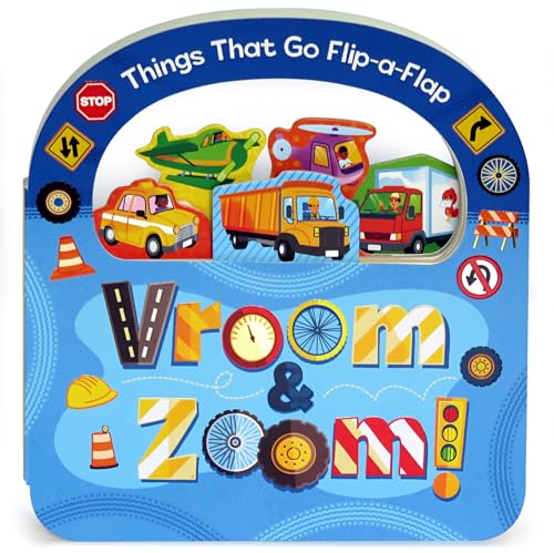 Stock image for Vroom & Zoom: Things That Go Lift-a-Flap Book (Flip a Flap) for sale by Gulf Coast Books