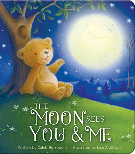 Stock image for The Moon Sees You & Me: Special Edition Upsized Board Book for sale by HPB-Diamond