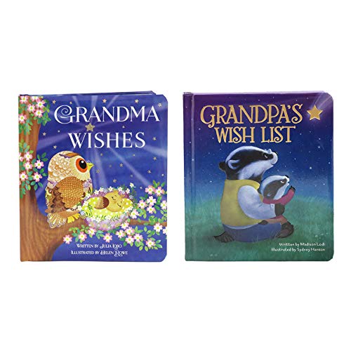 Imagen de archivo de 2 Pack of Children's Books: Grandma Wishes and Grandpa's Wish List a la venta por Revaluation Books