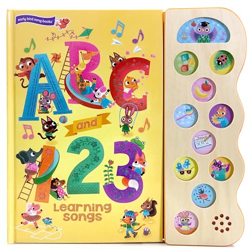 Stock image for ABC & 123 Learning Songs: Interactive Children's Sound Book (11 Button Sound) (Early Bird Song) for sale by HPB-Emerald
